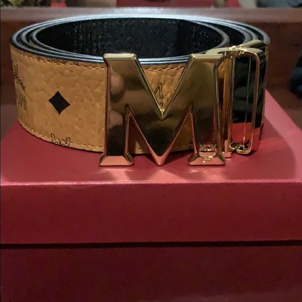 Authentic MCM belt